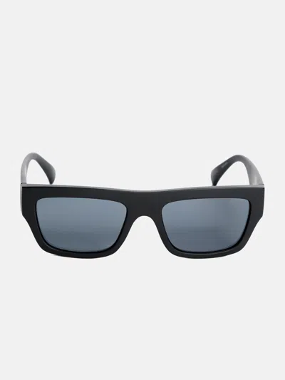 Guess Factory Narrow Square Plastic Wayfarers In Black