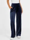 Guess Factory Ness Velour Pants In Blue