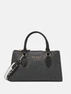 Guess Factory Nichole Satchel In Grey