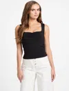 Guess Factory Nicole Backless Tank In Black