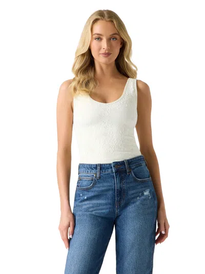 Guess Factory Nina Seamless Tank In White