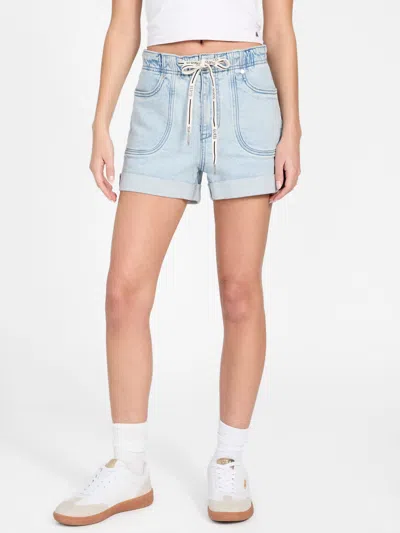 Guess Factory Oaklynn Denim Jogger Shorts