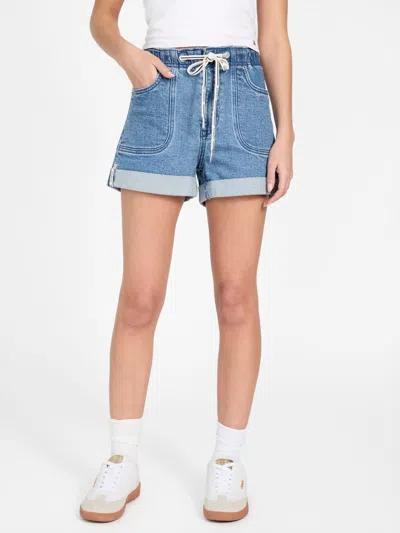 Guess Factory Oaklynn Denim Jogger Shorts