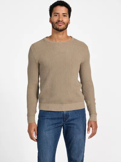 Guess Factory Olex Crewneck Sweater In Multi