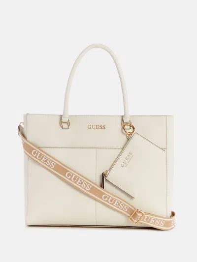 Guess Factory Pennywise Carryall In White