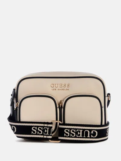 Guess Factory Pennywise Faux-leather Crossbody Bag In Multi