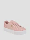 Guess Factory Pipere Platform Sneakers In Multi