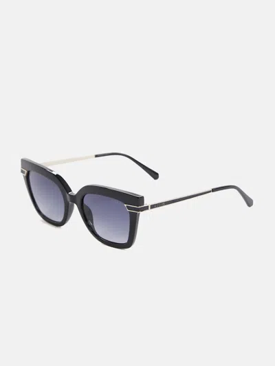 Guess Factory Plastic Cat-eye Sunglasses In Black