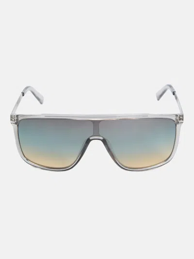 Guess Factory Plastic Shield Sunglasses In Gray