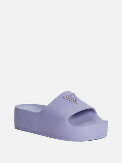 Guess Factory Plats Platform Pool Slides In Multi