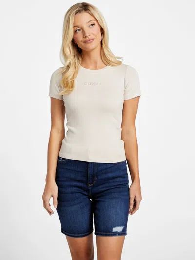Guess Factory Preston Logo Top In Multi