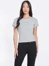 Guess Factory Preston Ribbed Top In Gray