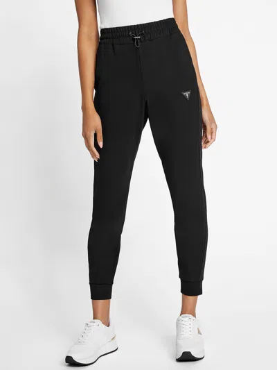 Guess Factory Quinn Textured Joggers In Black