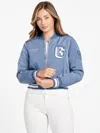 Guess Factory Ralia Varsity Jacket In Multi