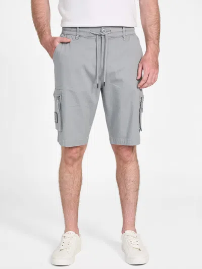 Guess Factory Ralphie Ripstop Shorts In Gray