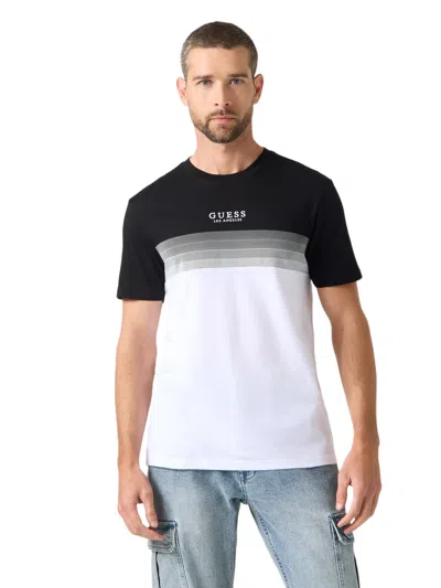 Guess Factory Rami Color-blocked Tee In White