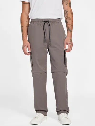 Guess Factory Raymond Zip-off Cargo Pants In Brown