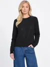 Guess Factory Reggy Sequin Sweater In Black