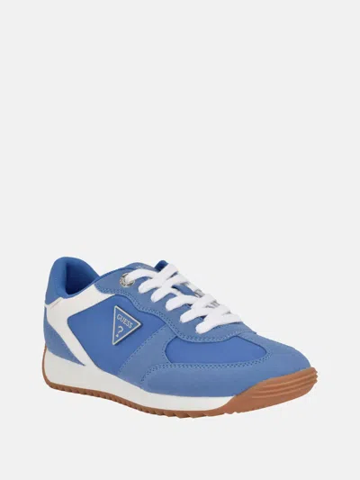 Guess Factory Rejenna Multi Color-block Sneakers In Blue