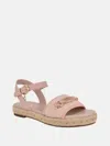 Guess Factory Resssia Espadrille Sandals In Gold