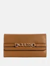 Guess Factory Rhiannon Fold-over Clutch Wallet In Multi