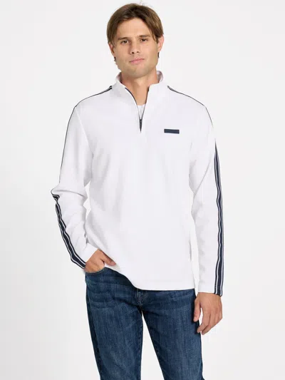 Guess Factory Rodger Half-zip In White