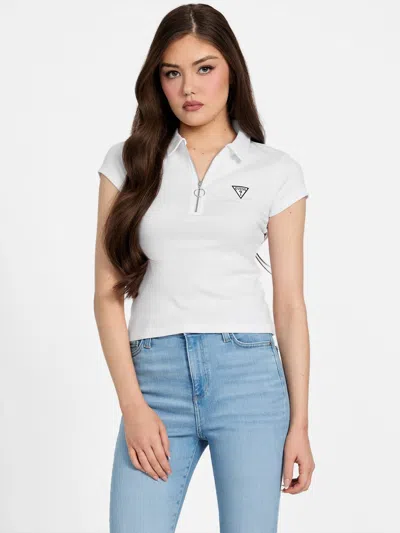 Guess Factory Romina Top In White