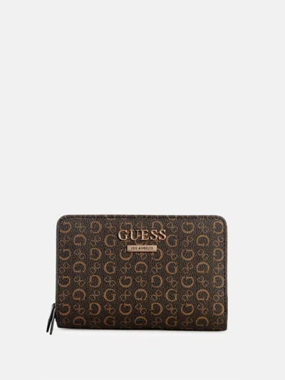 Guess Factory Rosse Logo French Wallet