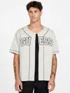 Guess Factory Ryder Woven Button-down Shirt In White
