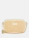 Guess Factory Sabrina Mini Camera Crossbody In White