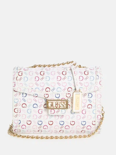 Guess Factory Sabrina Wallet On A String In Blue