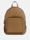 Guess Factory Saffron Backpack In Brown
