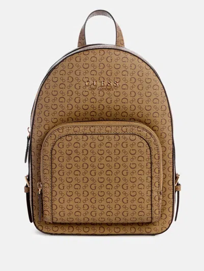 Guess Factory Saffron Backpack In Brown
