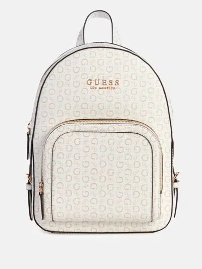 Guess Factory Saffron Backpack In White