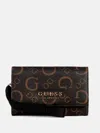 Guess Factory Saffron Phone Organizer In White