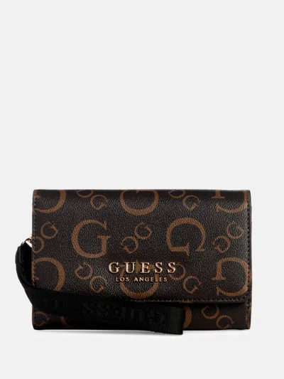 Guess Factory Saffron Phone Organizer In White