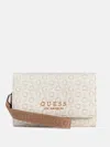 Guess Factory Saffron Phone Organizer In White