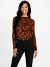 Guess Factory Sami Sweater Top In Multi
