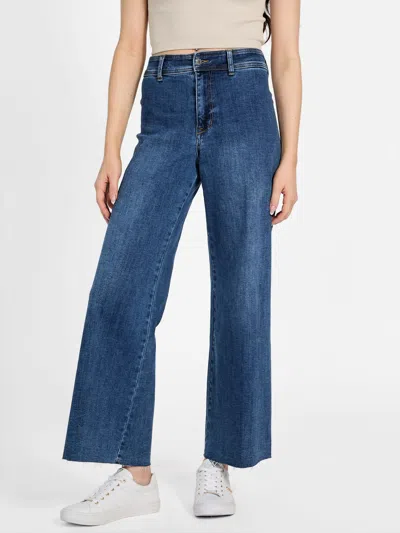 Guess Factory Sandra High-rise Wide Leg Jeans