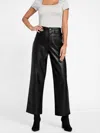 Guess Factory Sandrine Faux-leather Pant In Black