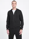 Guess Factory Sebastian Full-zip Hoodie In Black
