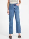 Guess Factory Selina High-rise Straight Jeans In Multi
