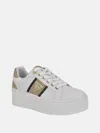 Guess Factory Sendra Platform Sneakers In Multi
