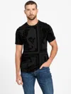 Guess Factory Seppy Crewneck Tee In Black