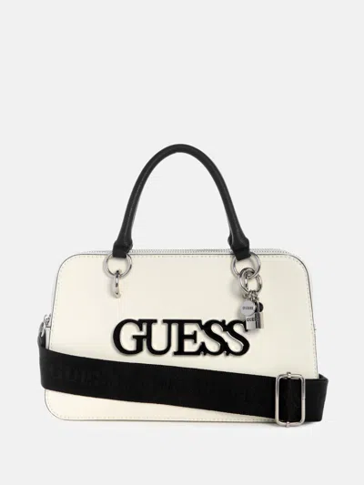 Guess Factory Shaela Satchel In Multi