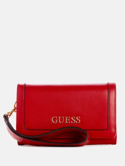 Guess Factory Shenandoah Phone Organizer In Red