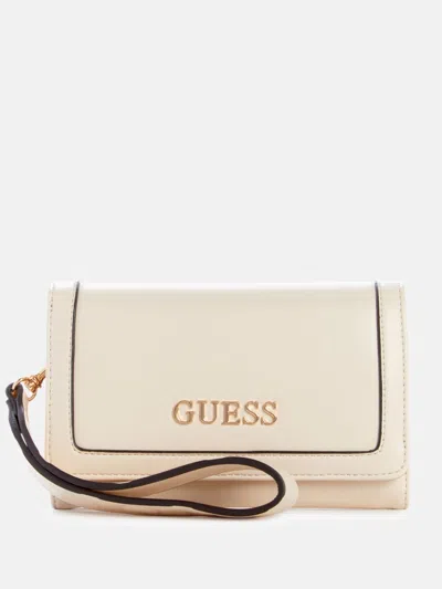 Guess Factory Shenandoah Phone Organizer In White