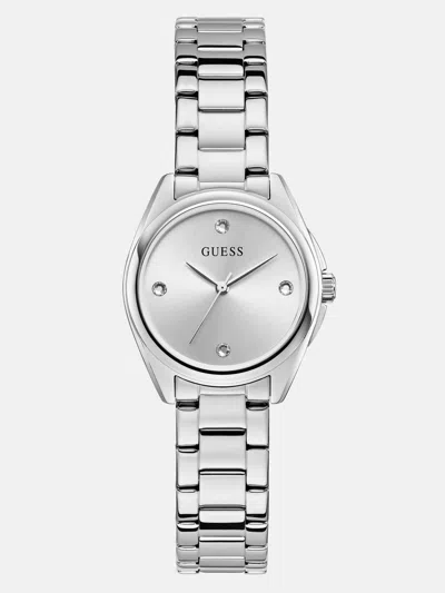 Guess Factory Silver-tone Analog Watch