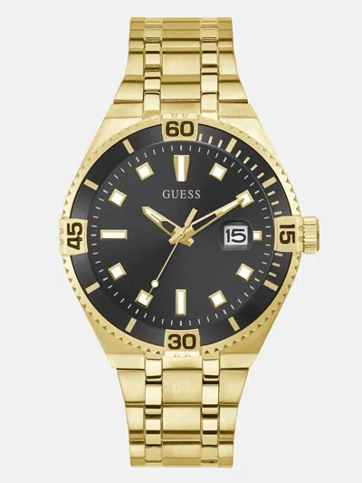 Guess Factory Silver-tone Analog Watch In Multi