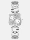 Guess Factory Silver-tone G-link Analog Watch